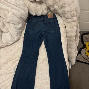 Levi's Dark Blue Women's Boot Cut Jeans